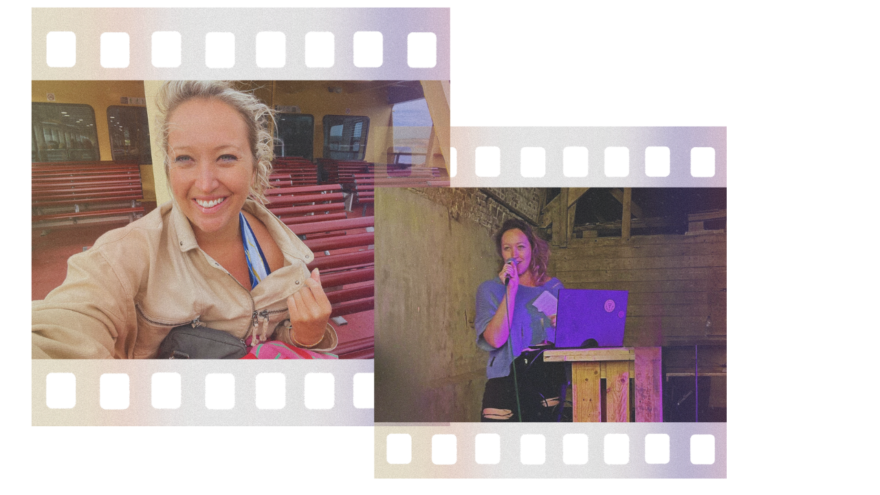 Nicole Wilbur — film strip collage